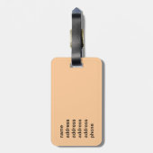 ブボブボシビリカス ラゲッジタグ (裏面縦)