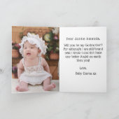 ブモダンラシストロークのゴッドマザーの写真提案 カード (内部)