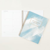 ブモダンラシストロースクブルーアクア プランナー手帳 (ディスプレー)