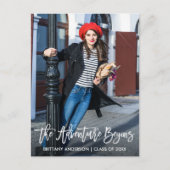 ブモダンラシ台本の卒業冒険が始まる ポストカード (正面)