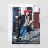 ブモダンラシ台本の卒業冒険が始まる ポストカード (正面/裏面)