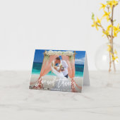 ブモダンラシ結婚スクの愛感謝していWhtノート カード (黄色い花)