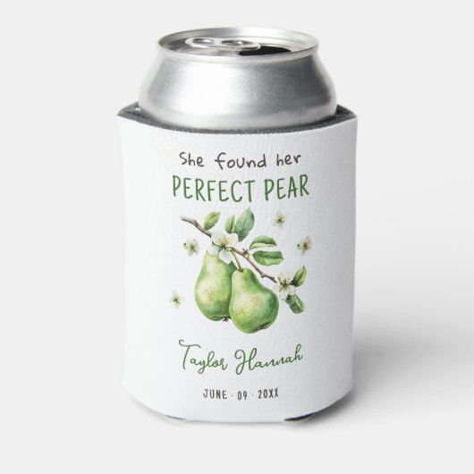 ブモダンランチグリーナリーパーフェクト梨ブライダルシャワー 缶クーラー (缶裏面)
