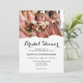 ブモダンリエレガントデスメイドブライダルシャワー 招待状 (スタンド正面)