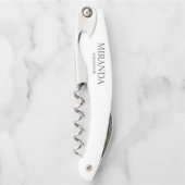 ブモダンリパーソナライズされたメイド名 ソムリエナイフ (正面)