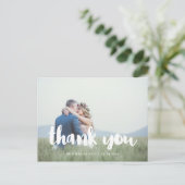 ブモダン結婚ラシ感謝してい ポストカード (スタンド正面)