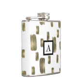 ブモダン絵を描ラシ金ゴールド銅光沢 フラスク (右)