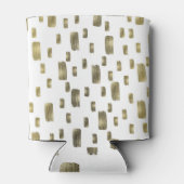 ブモダン絵を描ラシ金ゴールド銅光沢 缶クーラー (裏面)