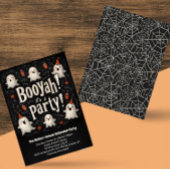 ブヤハロウィーンかわいい幽霊ブヤコスチュームパーティー 招待状