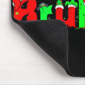 ブラおもしろいことわざブロティーンズボーイズキッズクリスマスパ マウスパッド (コーナー)