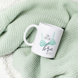 ブラおもしろい引用文コーヒーマグ コーヒーマグカップ