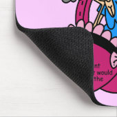 ブラおよびしわのユーモア マウスパッド (コーナー)