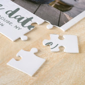 ブラお洒落シスクリプトの写真を保存緑 ジグソーパズル (側面)