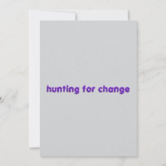 ブラが財布に変身パーティ招待状 招待状 (裏面)