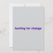 ブラが財布に変身 招待状 (裏面)