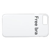 ブラのiphoneの場合 Case-Mate iPhoneケース (裏面(横))