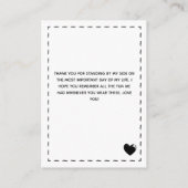 ブライアス魅力的メイドはディスプレイを呼び出してくれてありがとう エンクロージャーカード (裏面)