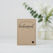 ブライアス魅力的メイドはディスプレイを呼び出してくれてありがとう 名刺 (スタンド正面)