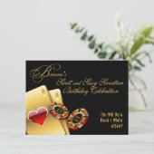 ブライアナのカジノ ナイト 17歳の誕生日パーティー 招待状 (スタンド正面)