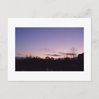 ブライアルクリークサンセットローリーノースカロライナ ポストカード