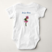 ブライアルバラ ベビーボディスーツ (裏面)