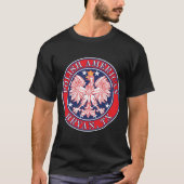 ブライアンテキサス州ポーランドアメリカンイーグル Tシャツ (正面)