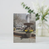 ブライアントパークファウンテンニューヨークシティスプリングタイムNYC ポストカード (スタンド正面)