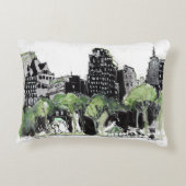 ブライアント公園の枕 アクセントクッション (裏面)