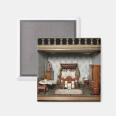 『ブライアント夫人の快楽』の寝室、c.1860 マグネット (正面/裏面)