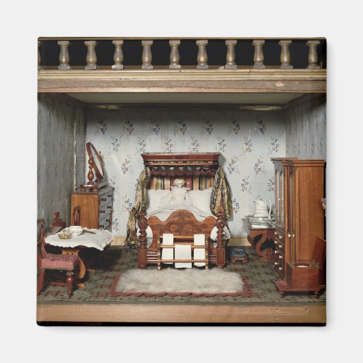 『ブライアント夫人の快楽』の寝室、c.1860 マグネット (正面)