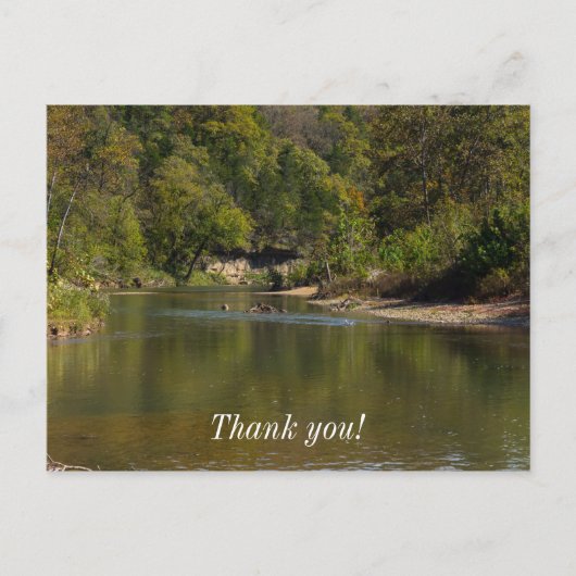 ブライアント・クリークを眺めて ポストカード (正面)