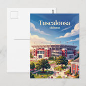 ブライアント・デニースタジアム アラバマ ポストカード (正面/裏面)