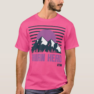 ブライアンヘッドマウンテンズユタハイキングアウトドア Tシャツ