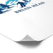 ブライアンヘッドユタスキーリゾートスキーヤー_1 ポスター (角)