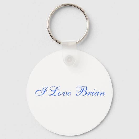 ブライアン大好き キーホルダー (正面)