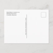 ブライアン橋，ニオブ川，バレンタイン，ネブラスカ シーズンポストカード (裏面)