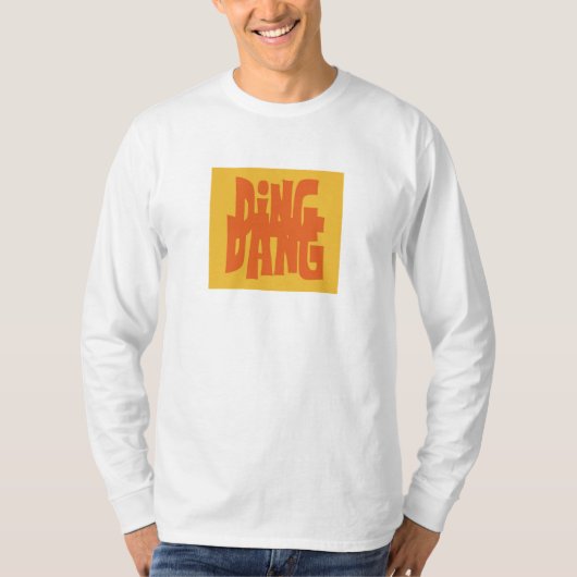 ブライアン・ウィルソンへの敬意を表するDing Dang Tシャツ (正面)