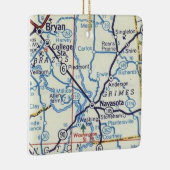 ブライアン·カレッジ·ステーションクリスマス装飾品 セラミックオーナメント (右)