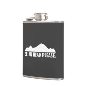 ブライアン・ヘッド・ユタ・プリーズ フラスク (左)