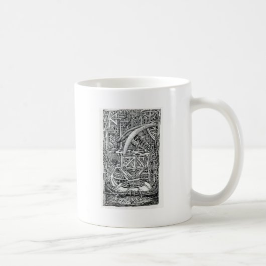 ブライアン・ベンソンによるテンタクル・タンク コーヒーマグカップ (右)