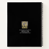 ブライアン・ベンソンによる不安発作 ノートブック (裏面)