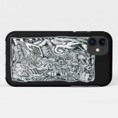 ブライアン・ベンソンによる不安発作 Case-Mate iPhoneケース (裏面(横))