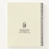 ブライアン・ベンソンによる狂気の庭 ノートブック (裏面)