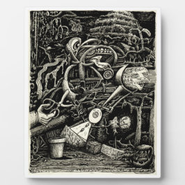 ブライアン・ベンソンによる狂気の庭 フォトプラーク