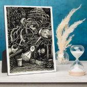 ブライアン・ベンソンによる狂気の庭 フォトプラーク (側面)