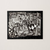 ブライアン・ベンソンによる男の作り ジグソーパズル (横)