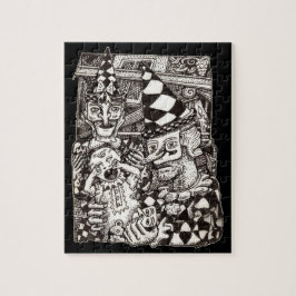 ブライアン・ベンソンによる男の作り ジグソーパズル