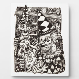 ブライアン・ベンソンによる男の作り フォトプラーク