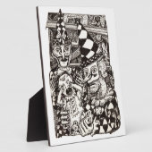 ブライアン・ベンソンによる男の作り フォトプラーク (側面)