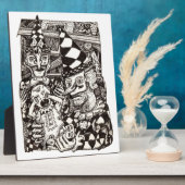 ブライアン・ベンソンによる男の作り フォトプラーク (側面)